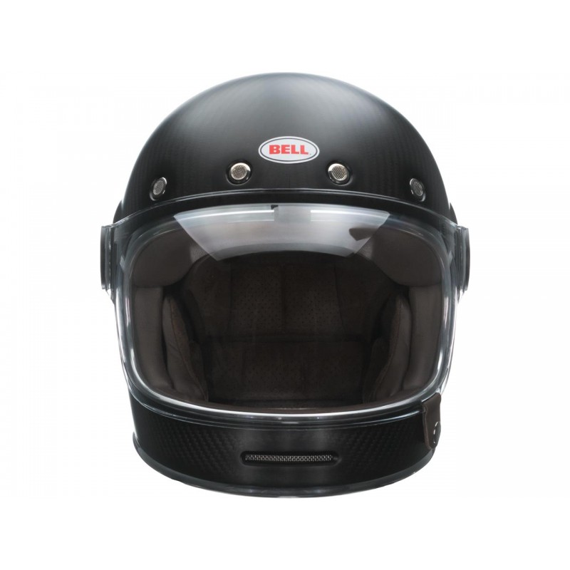 CASQUE MOTO BELL BULLIT CARBON SOLID NOIR MAT