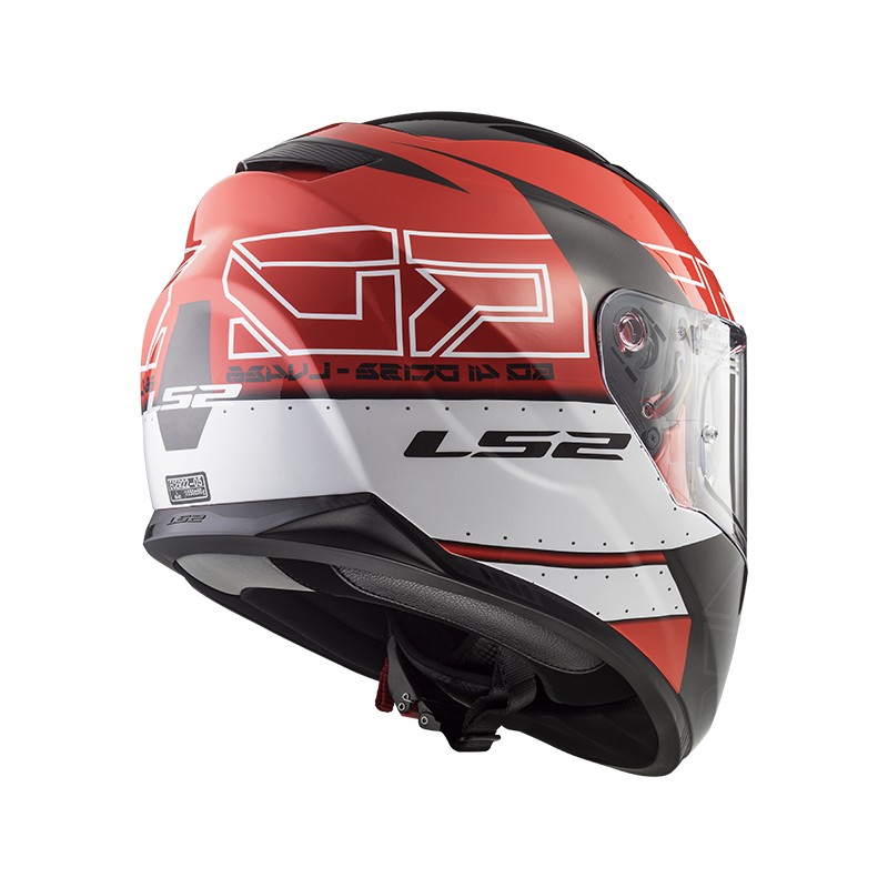 Casque Ls2 Ff320 Stream Evo Kub Red Black Vide Motocom