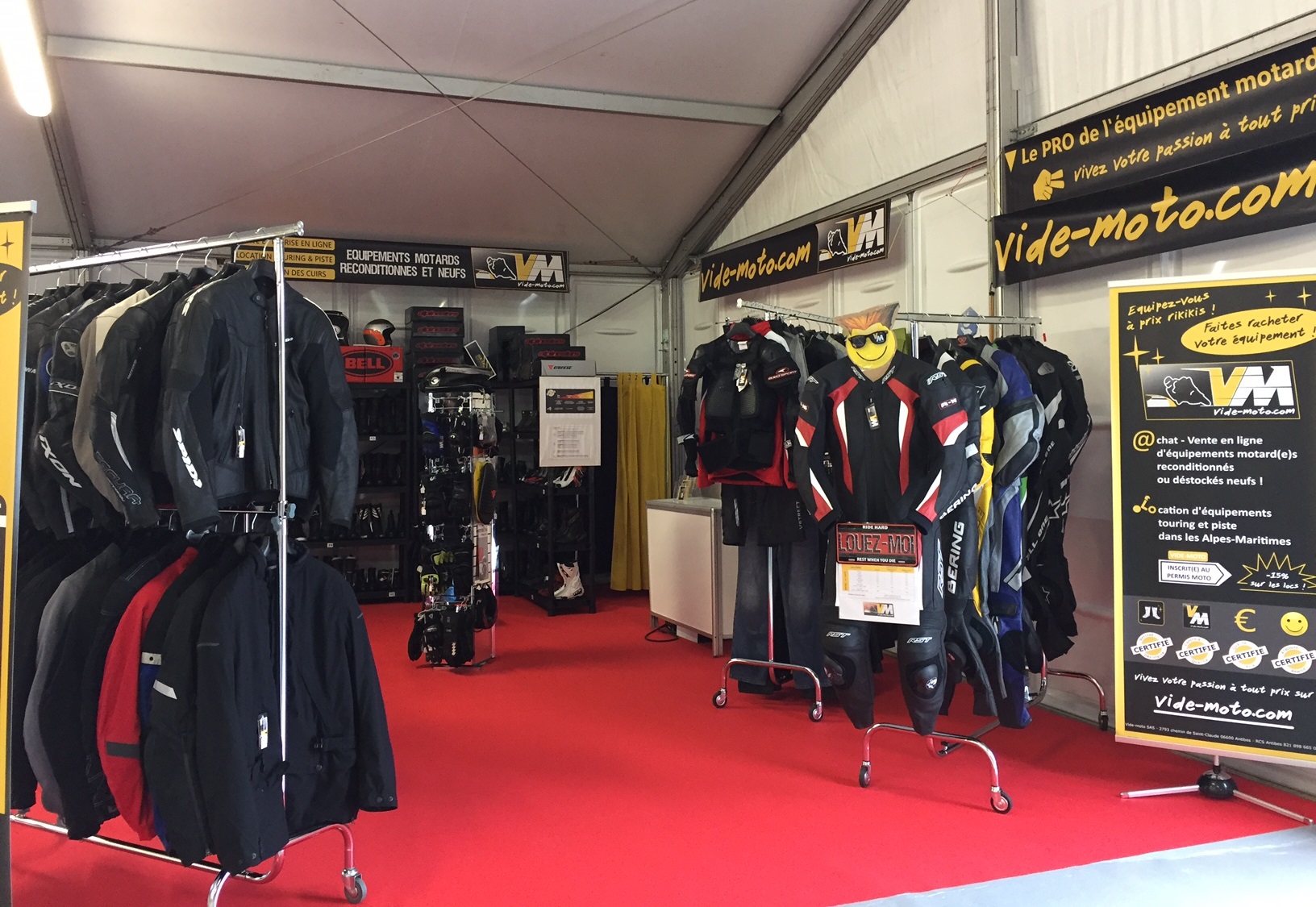 Stand Vide-moto Salon de la moto