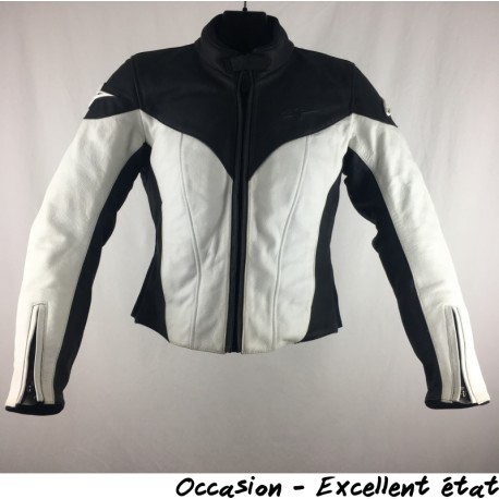 manteau cuir alpinestar femme