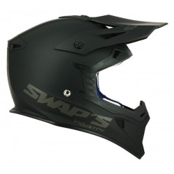 CASQUE SWAPS CROSS BLUR S818 NOIR MAT
