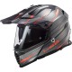 CASQUE LS2 MX436 PIONEER EVO KNIGHT TITANIUM ORANGE