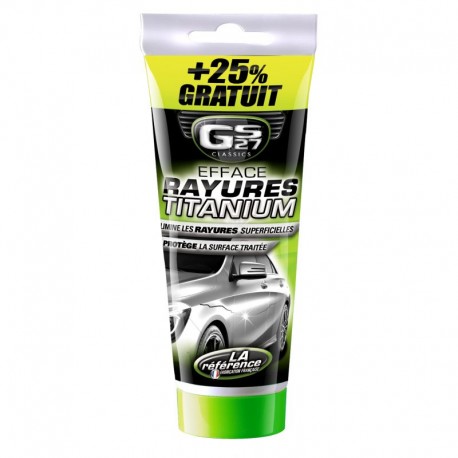 EFFACE RAYURES TITANIUM GS27 150GR (+25% gratuit)