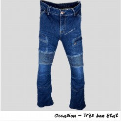 JEANS MOTO OVERLAP ROAD SMALT T. US W30