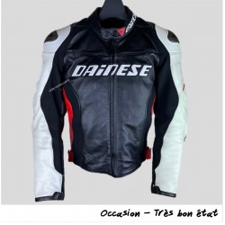 BLOUSON CUIR DAINESE RACING D1 PELLE T.46