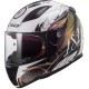 CASQUE LS2 FF353 RAPID BOHO WHITE BLACK PINK