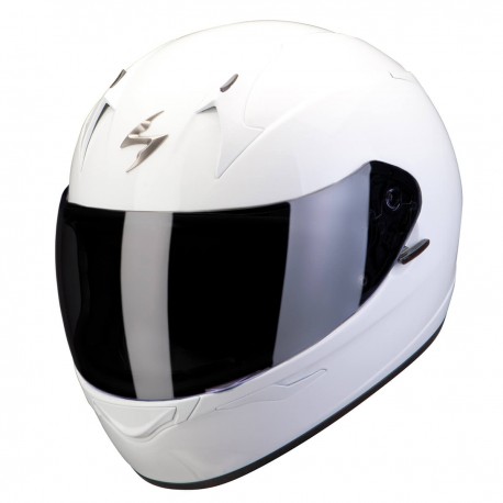 CASQUE SCORPION EXO-390 SOLID BLANC