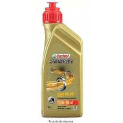 HUILE 4T 15W50 SEMI SYNTHESE POWER1 CASTROL