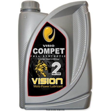 HUILE 2T 100% SYNTHESE - GRAISSAGE SEPARE VISION 2L