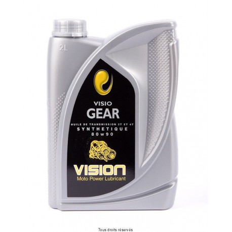 HUILE DE BOITE 80W90 100% SYNTHESE VISION 2L