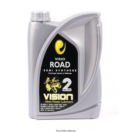HUILE 2T SEMI SYNTHESE VISION 2L