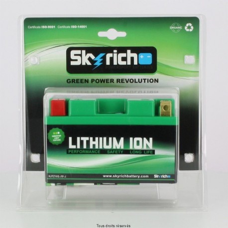 BATTERIE LITHIUM SKYRICH YTZ10S-BS / HJTZ10S-FP-S
