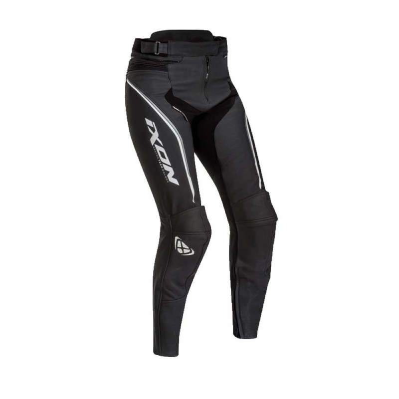 PANTALON MOTO CUIR FEMME IXON TRINITY - VIDE-MOTO.COM