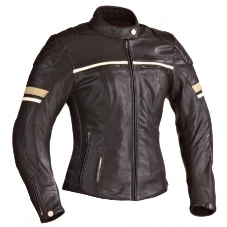 BLOUSON CUIR IXON MOTORS LADY T.S